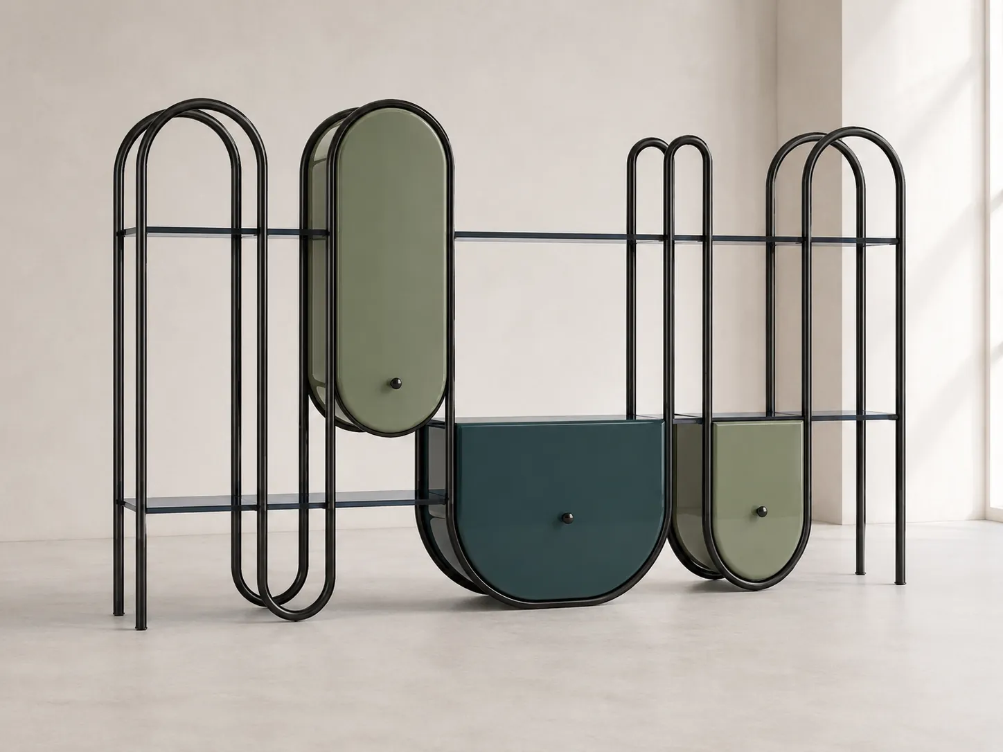Arcature — Shelves — a façade for storage
