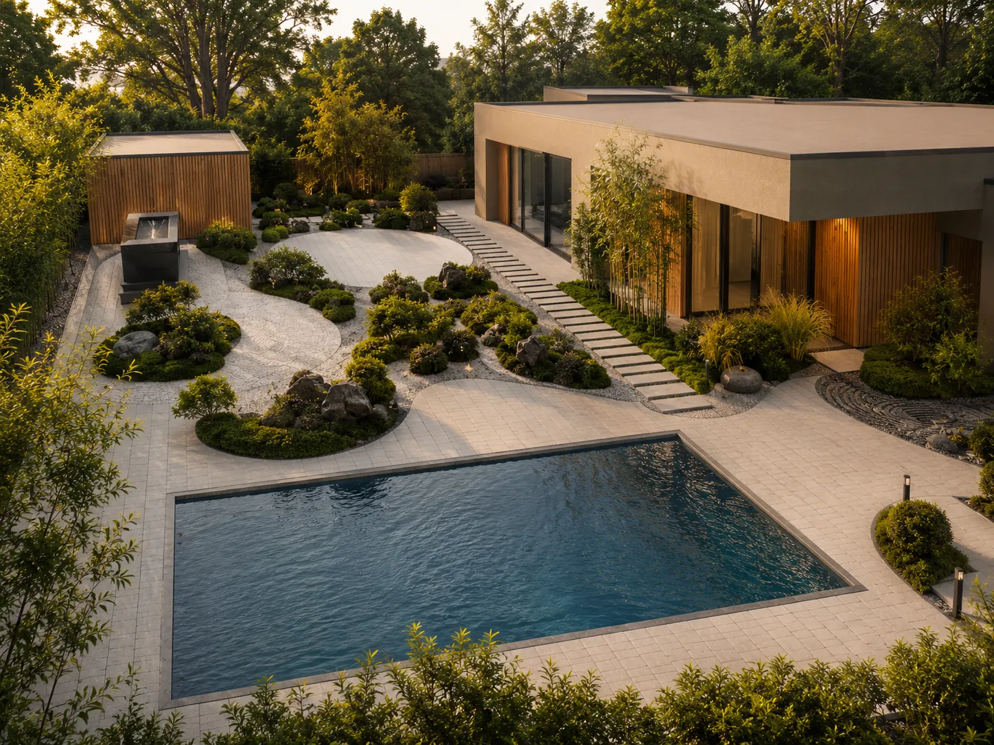 Landscaping Design — Embedded, not placed