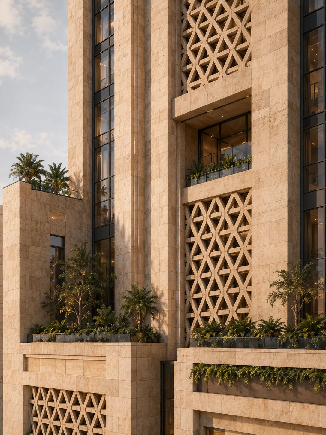 Manḥūt Tower — Shadow as material